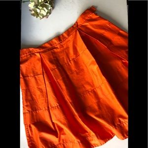 J.CREW SATEEN COTTON GATEAU SKIRT